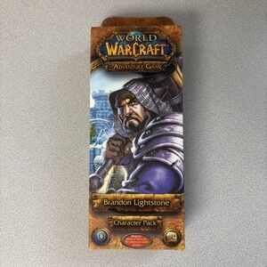 Fantasy Flight‎ World of Warcraft Character Pack WC09 Brandon Lightstone NEW